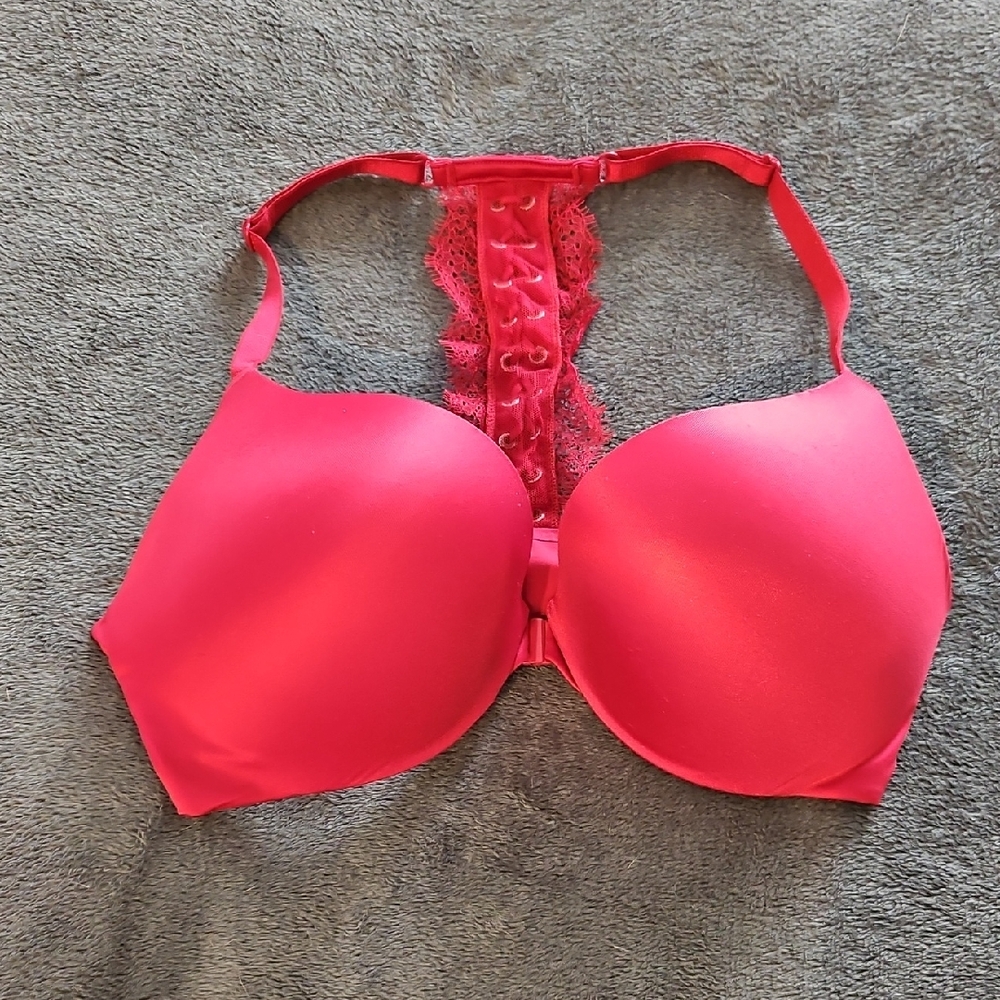 Victoria's Secret Red Lace Racerback Bra
